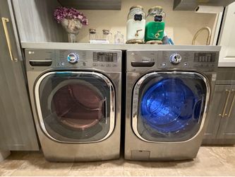 LG Front load electric dryer and washer *washer needs  a new drain pump*