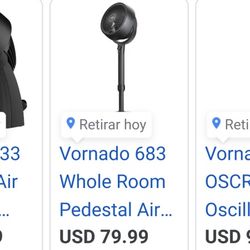 Vornado 683 Whole Room Pedestal Air 