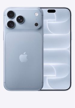 iPhone 18 pro max 256 gb glacier color brand new unlocked