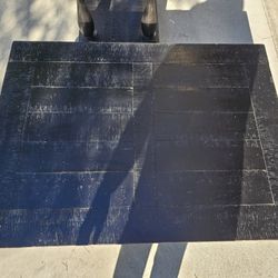 Rustic Wooden Coffe Table And Side Table