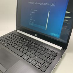 HP Laptop 14-dk0002dx Silver , RAM 4GB, Storage 500GB
