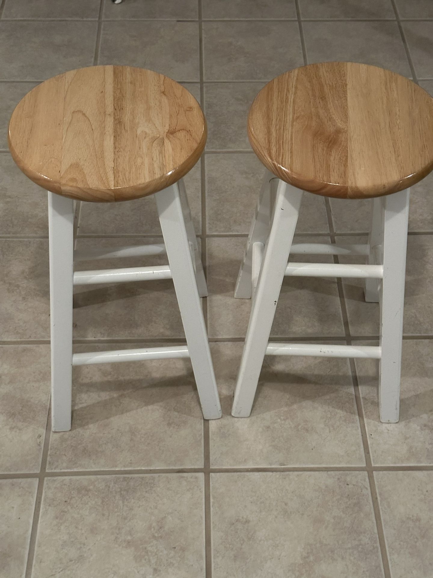 20.00 For 2 Bar Stools 24” High 20.00 For Both