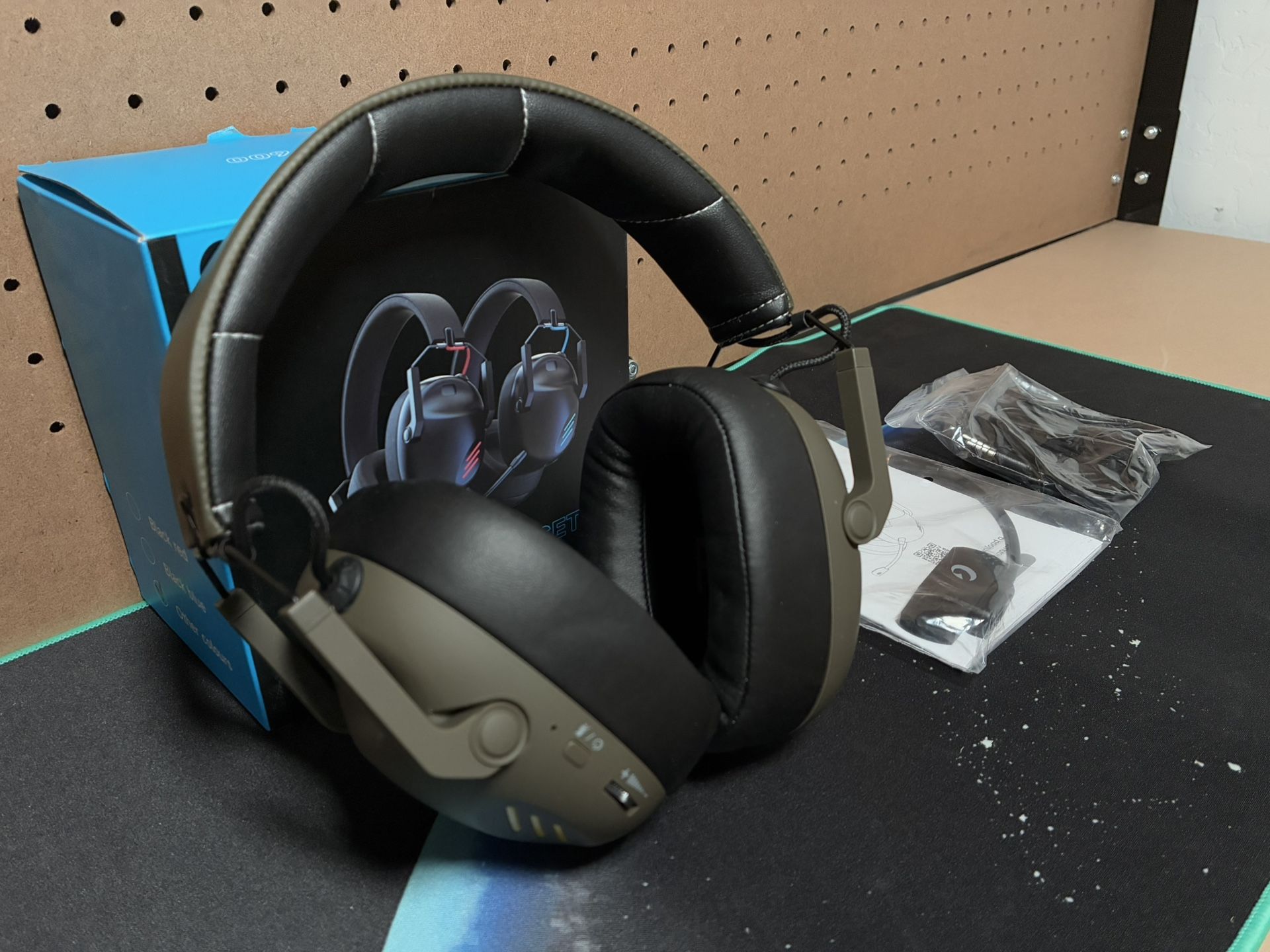 Wireless Gaming Headset, Green/Black 