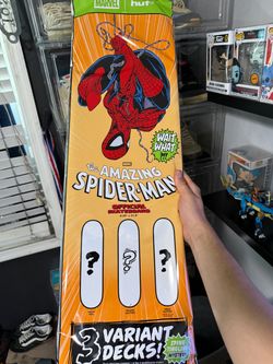 Huf x Spiderman Issue 321 Blind Bag Skateboard Deck