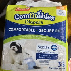 Pet  diapers size small $12