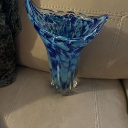Blue Rose Polish Potter vase