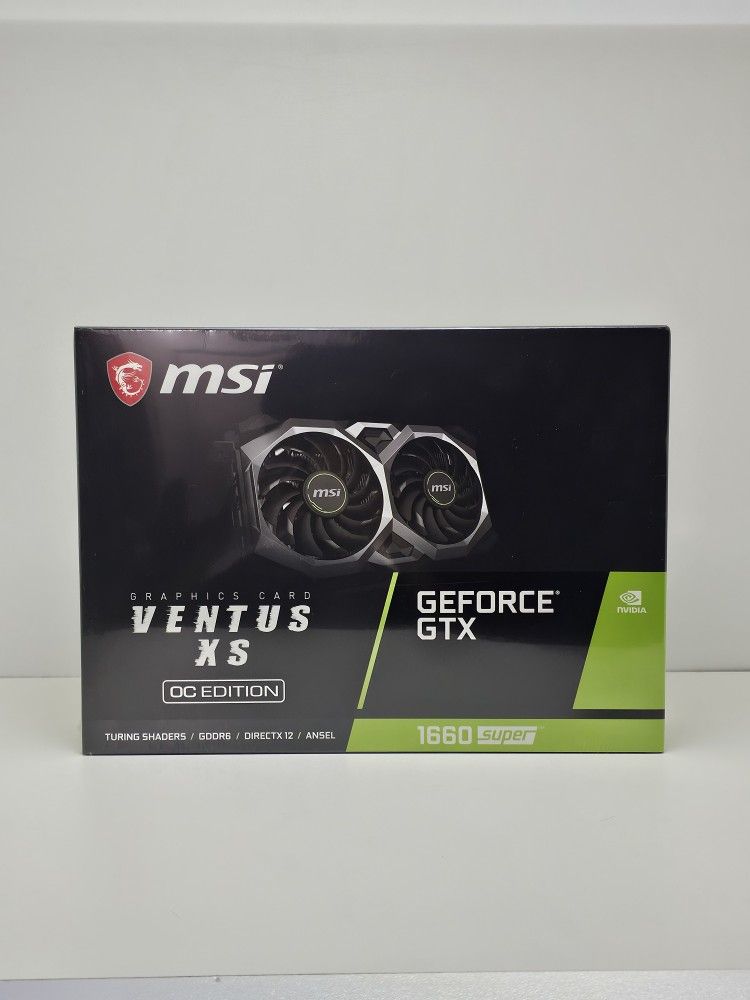 MSI 1660 Super Dual Fan