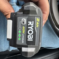 40V 2Ah Ryobi Battery 