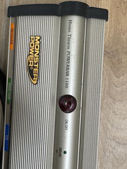 Monster Power Home Theater Powerbar 1100  A/V Power Protection and Line Conditioning