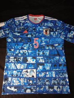 Men's Adidas Soccer Jersey Japan Anime