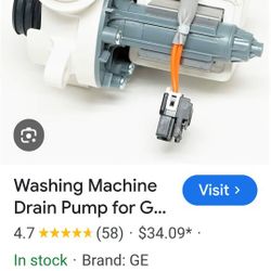Washing Machine Drain Pump