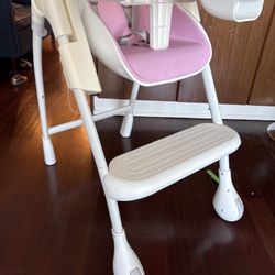 Oribel Kids High chair - pink
