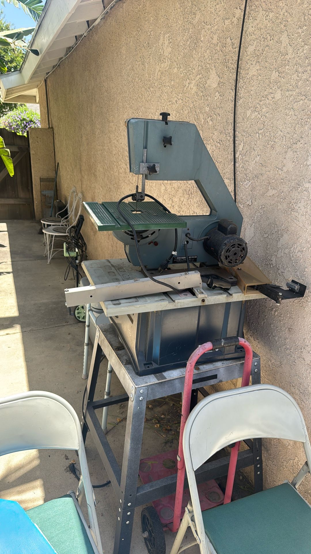 Band Saw And Table Saw