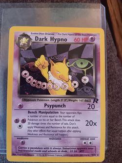 2000 Dark Hypno 9/82 Holo