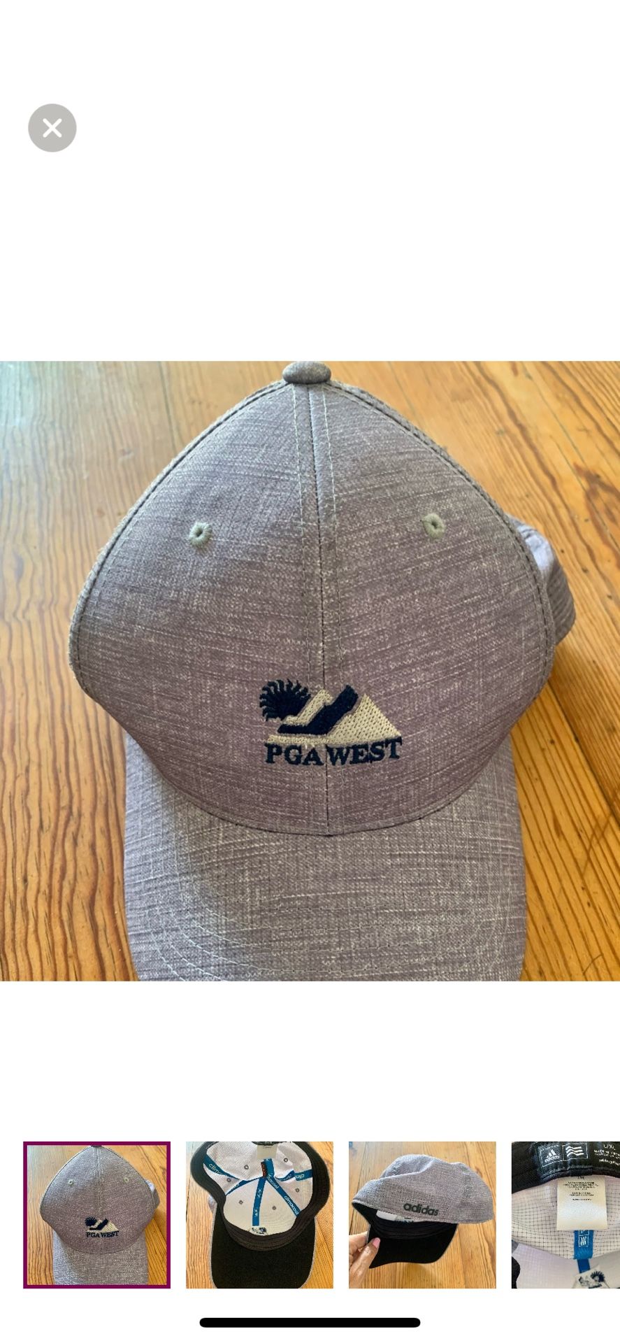 ⛳️🏌️♂️$5 Men’s Adidas PGA WEST cap XL