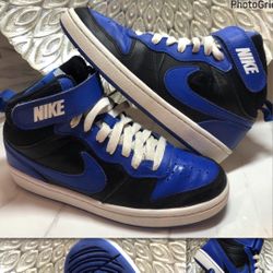 Nike Court Borough Mid-LIKE NEW-Size 3.5 YOUTH77064 Area Code