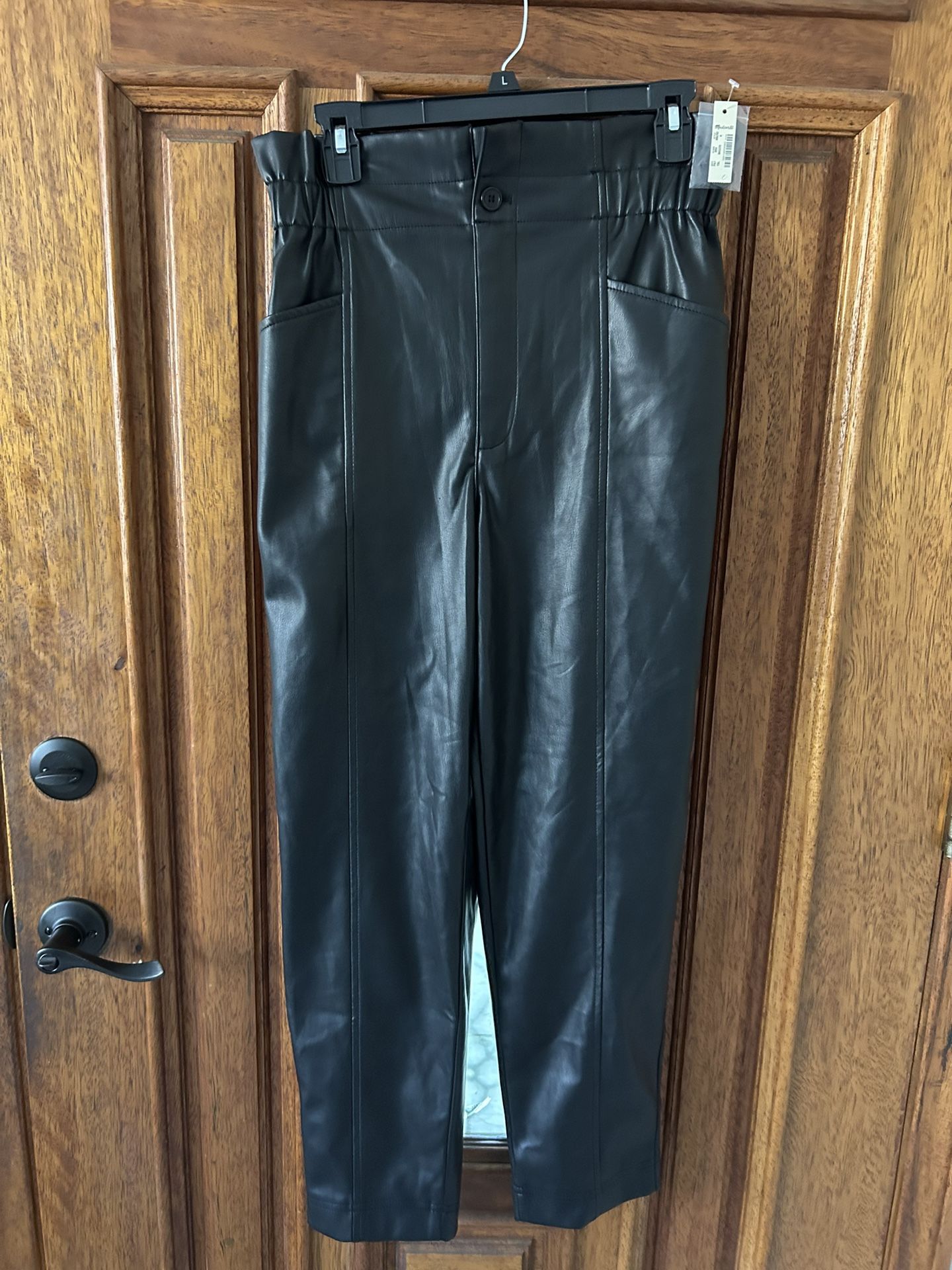 New Madewell Leather Pants