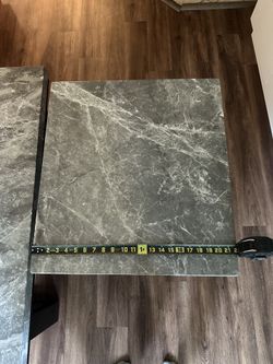 Steve silver Marble table