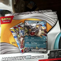 Pokemon Mabosstiff Ex Showcase Destined Rivals Surging Journey