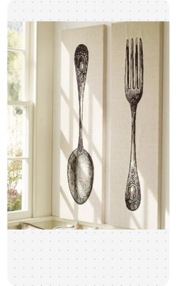 Spoon & Fork Wall Decor