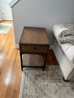 Wood Side Table