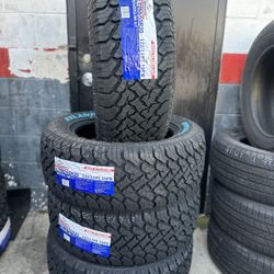 LT285/55R20 ATLANDER AT A SET OF FOUR NEW TIRES Ask me any size or brand of your preference