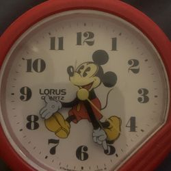 Lorus Mickey Mouse Quartz  Clock