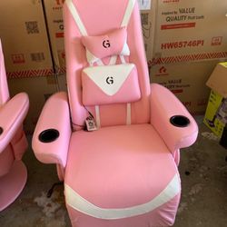 Massage Gaming Chair, Racing Style Gaming Recliner