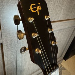 Epi Acoustic Guitar