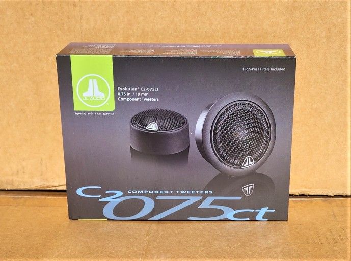 Evolution C2 Series Car Speakers 3/4" Silk Dome Tweeters 125 Watts C2-075CT 🚨 Payment Options Available 🚨 No Credit Needed 🚨
