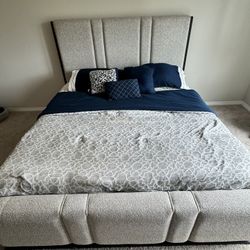 King Bed Frame – Drew & Jonathan Home (Modern Upholstered)