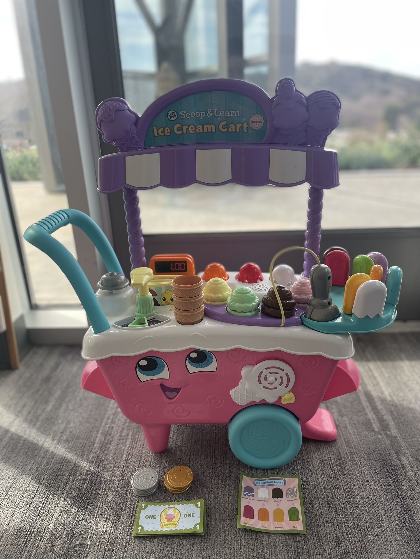 LeapFrog Scoop & Learn Ice Cream Cart Deluxe