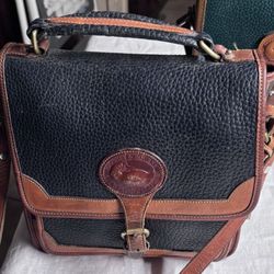 Cry Dooney & Burke Blue Handbag