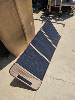 Portable foldable solar panel 100w