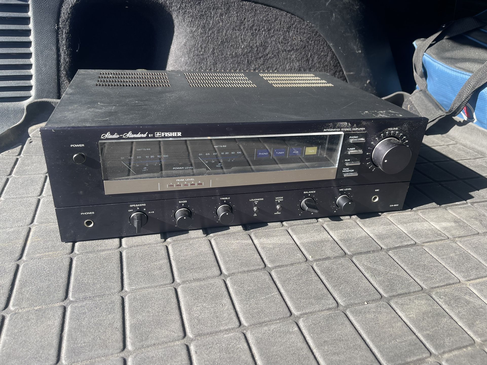 Fisher CA-800 Stereo Receiver