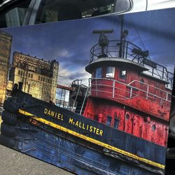 Canvas print wall art