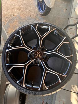 Rims and tires 18 inch 4x114x110 x 8-1/2