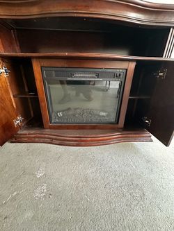 Tv stand/fireplace