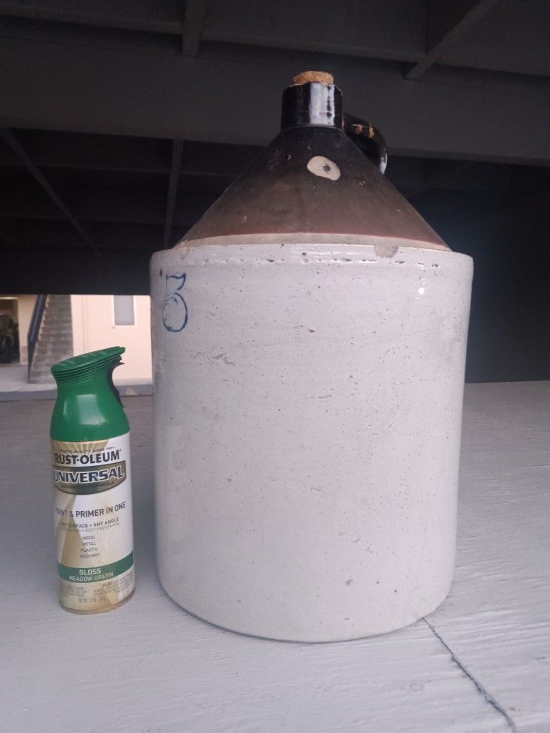 antique stoneware jug