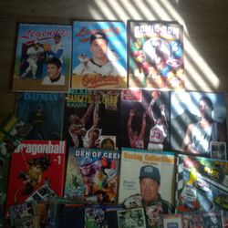Baseball Cards And Collectable Magazines