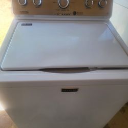 Washer Only  Maytag Centennial Can̈on Size Capacity Plus Tub Whit Warranty $250 Price Firm