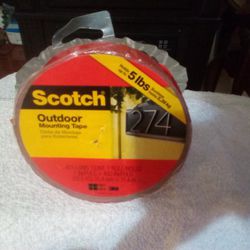 Scotch Outdoor Mounting Tape 5Ibs