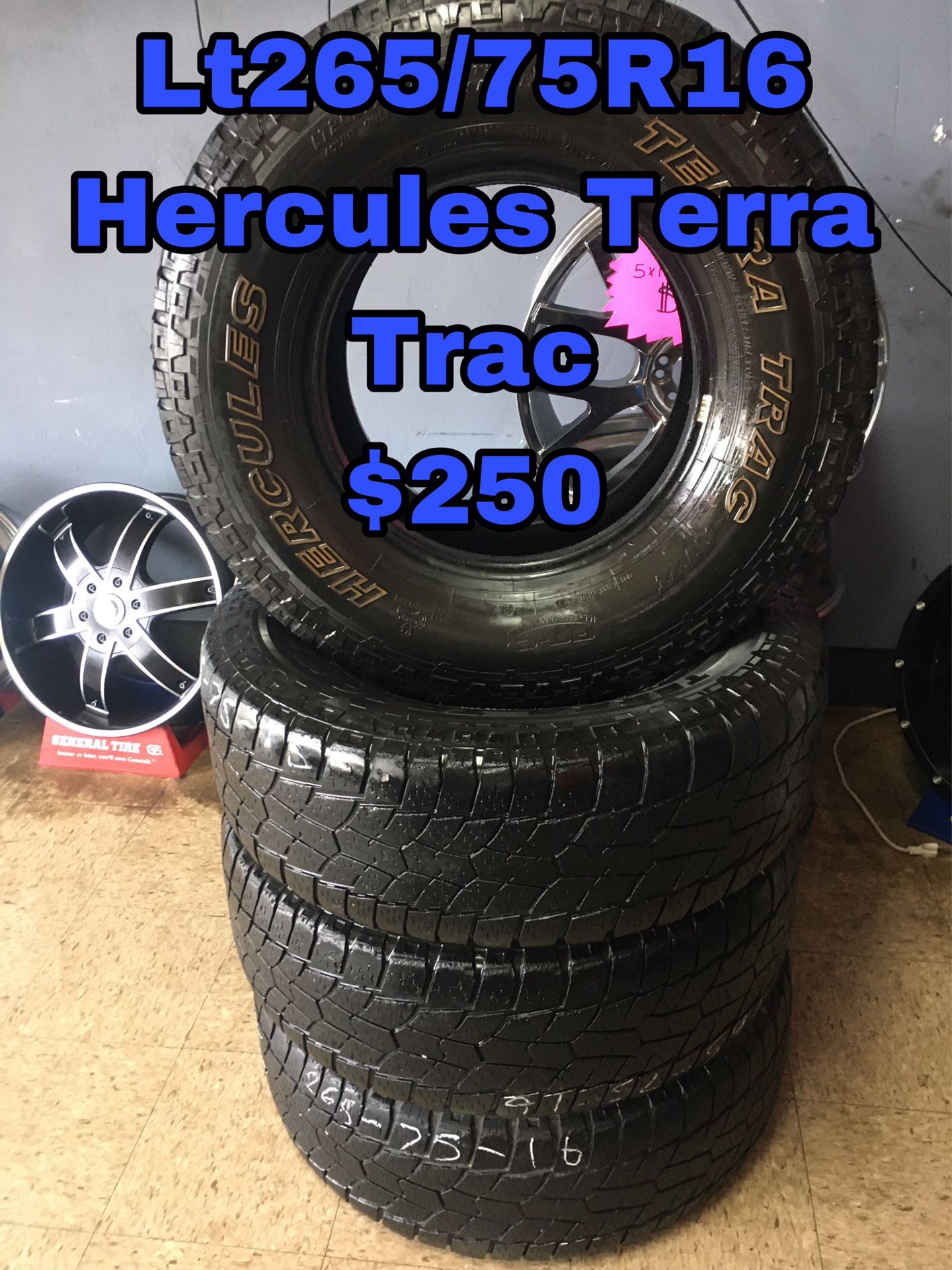Lt265/75R16 Hercules Terra Trac 