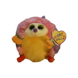 Ty Beanie Babies Ballz Gumdrop Rainbow Pink Caterpillar Ladybug Plush Toy 5inch