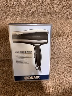 Conair 1875W Mid-Size Hair Dryer ~ Brand new