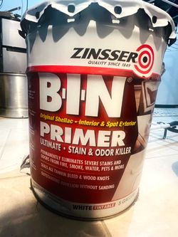 Zinsser B-I-N Shellac Primer 4 Gallon
