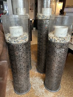 4pc Pier1 Standing Pillars