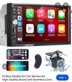 Double Din Monitor Car Stereo