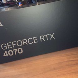 Nvidia RTX 4070 12GB Founders Edition  (Brand New)