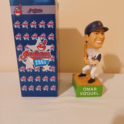 Cleveland Indians Omar Vizquel talking bobblehead